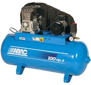 ABAC B289/100 Belt Driven Stationary Compressor - Three Phase 400V