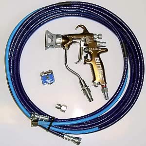 AA4400M Air Assisted Airless Gun with Spray Tip and 7.5m air & fluid hose