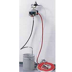 Suction Hose Assembly for Triton Wall Mounted Pump - Stainless Steel, 5 Gallon
