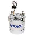Binks 10 Litre Stainless Steel Ported Pressure Pot (No Agitator)