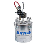 Binks 10 Litre Stainless Steel Ported Pressure Pot (Air Agitator)