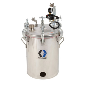 Graco 19 Litre Stainless Steel Plated Pressure Pot (No Agitator)