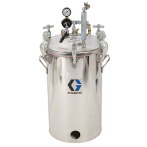 Graco 38 Litre Stainless Steel Plated Pressure Pot (No Agitator)