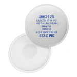 3M 2125 P2R Particulate Filters, pack of 2