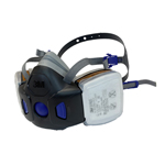 3M HF-800 Secure Click Half Mask Reusable Respirator Kit