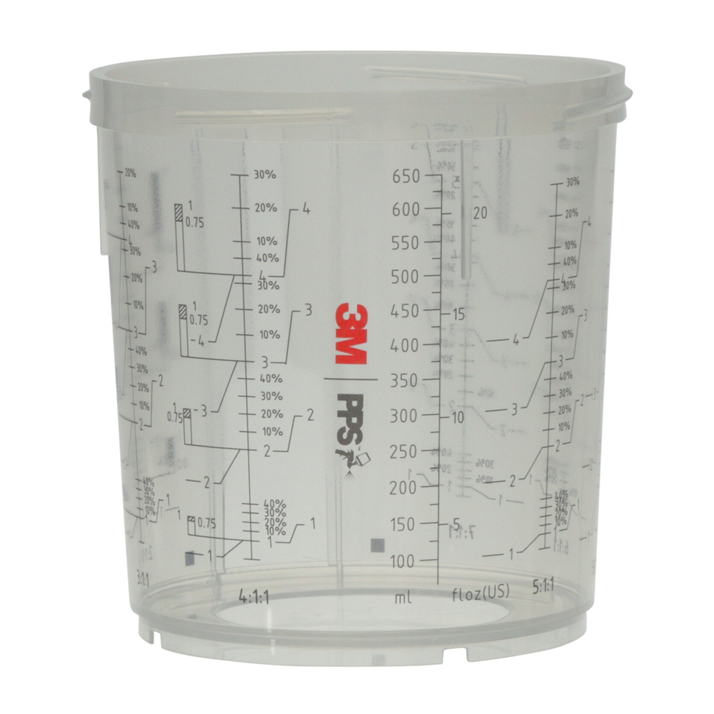 3M PPS Series 2.0 Cups, Standard, 650 ml 26001 from