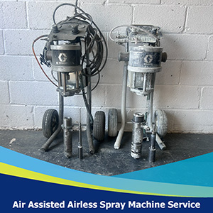 Air Assisted Airless Spray Machine Service - Inspection 