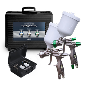 Iwata WS400 Clear + LS400 Base Digital Superior Set Series 2.1 Spray Gun