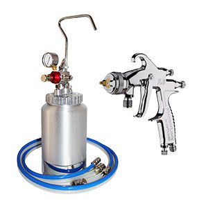Fuji Spray 2 Litre Remote Pressure Pot Kit With Gun & Hoses