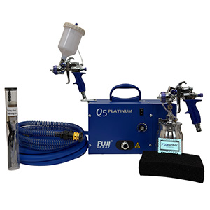 Fuji Spray Q5 Platinum Quiet HVLP Turbine & Spray Gun