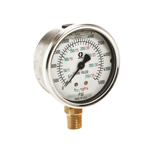Graco 5,000 PSI Liquid-Filled Pressure Gauge