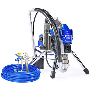 Graco Ultra 390 Electric Airless Sprayer, Stand Mount 110V/230V
