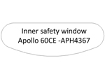 Inner Safety Lens - Apollo 60CE Helmet
