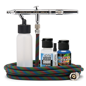 Iwata Eclipse BCS Airbrush Set With Hose