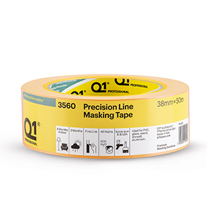 Q1 Precision Line Masking Tape 38mm x 50m