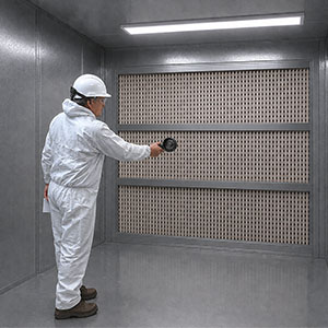 Spray Booth Local Exhaust Ventilation Testing (LEV)