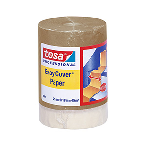 Tesa professional 4364 Easy Cover Taped Paper 180mm x 25m