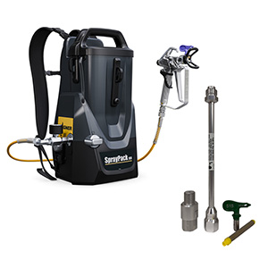 Wagner SprayPack Airless Sprayer 18V with FREE Anti-Spit Package