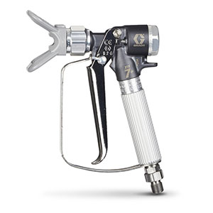 XTR7+ Airless Spray Gun, Round Handle, 4-Finger Trigger, No Tip