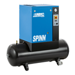 SPINN Screw Compressors 2.2 - 7.5 Belt Driven New C43 Electro Pneumatic version