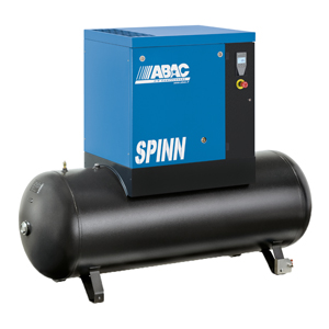 ABAC SPINN C55* 10BAR, 24.6CFM Screw Air Compressor