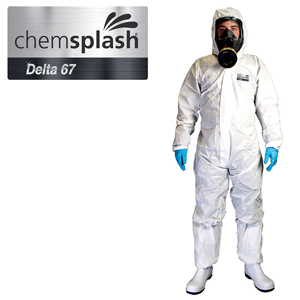 Chemsplash Delta 67 Coverall Type 5B/6B (100 Pack)