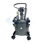 Deltalyo 10 Litre Pressure Pot (Aluminium Liner, Air Agitator)