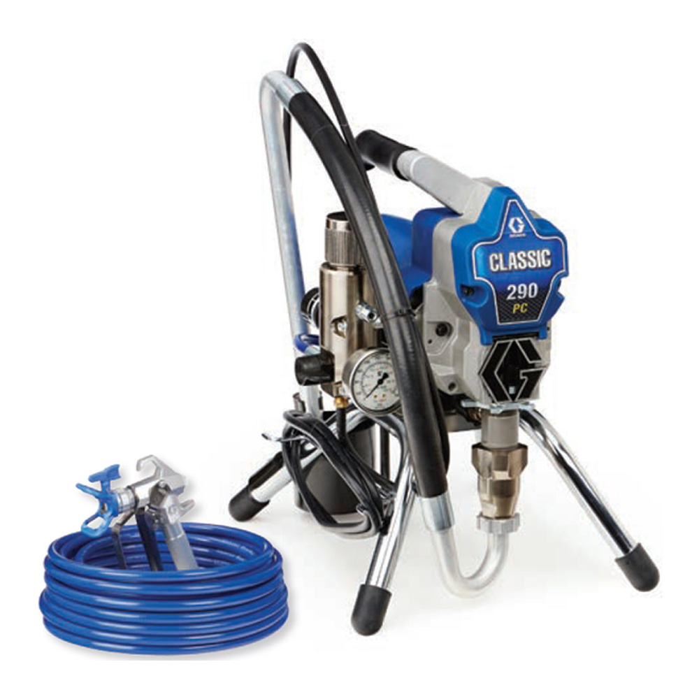 Graco 290 Classic PC Airless Sprayer 110V, Stand Mount from