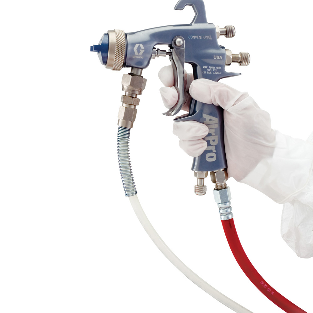 Graco AirPro Conventional Pressure Feed Air Spray Gun 1.4mm from