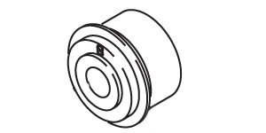 Round Pattern Fluid Nozzle (12mm)