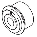 Round Pattern Fluid Nozzle (10mm)
