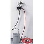Suction Hose Assembly for Triton Wall Mounted Pump - Stainless Steel, 5 Gallon