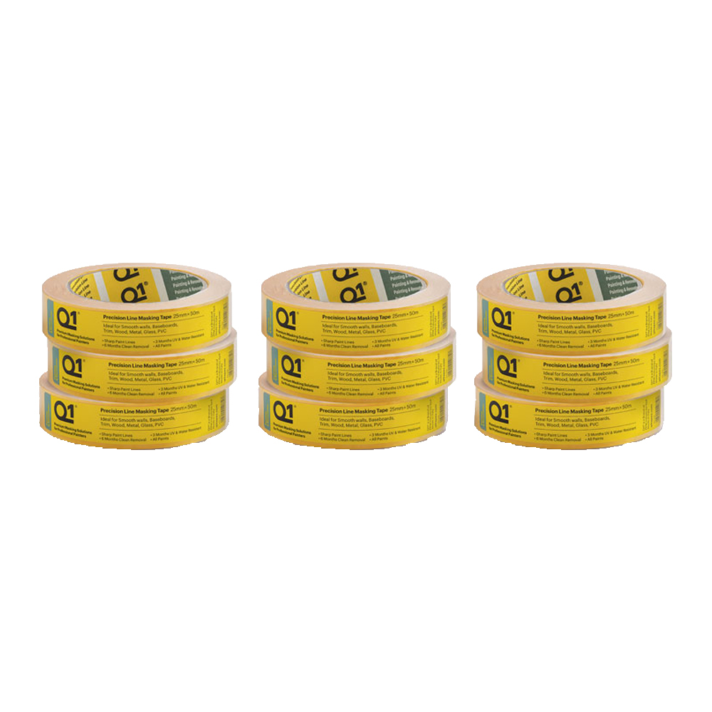 Precision line masking tape ultra-thin